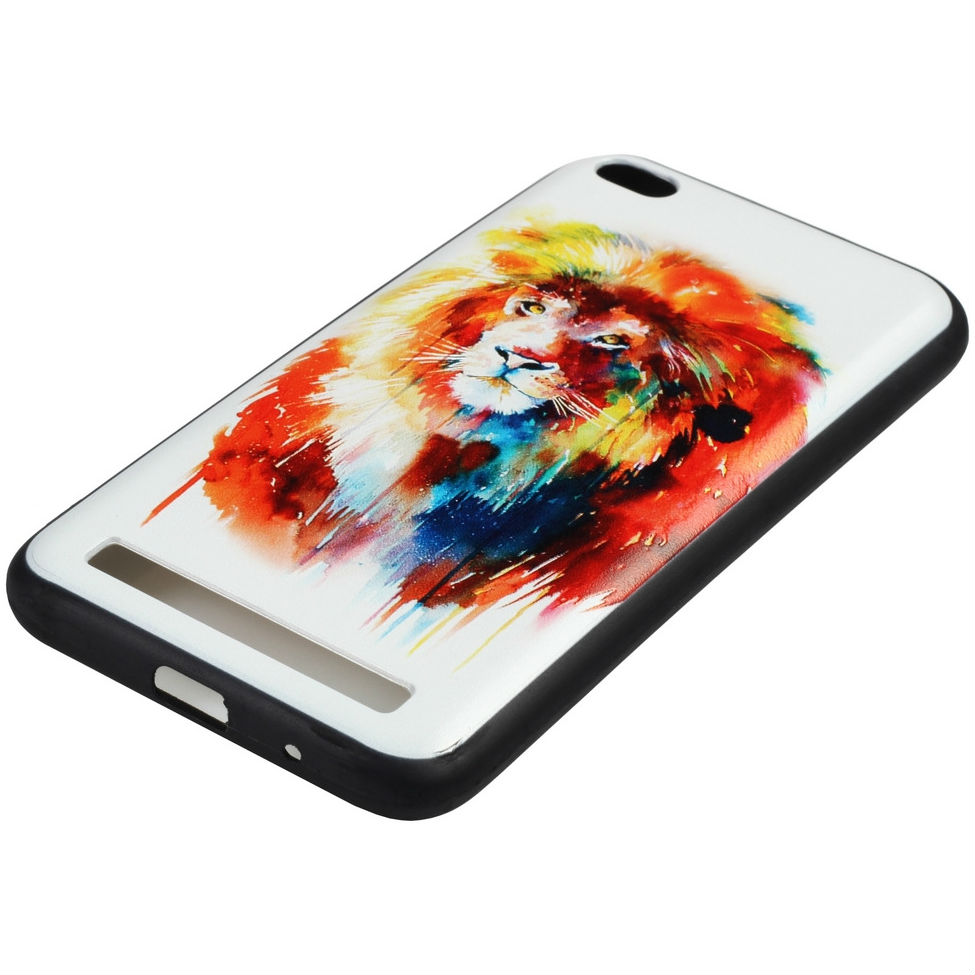 Чехол BECOVER Xiaomi Redmi 5a Color Lion (702064) Цвет многоцветный