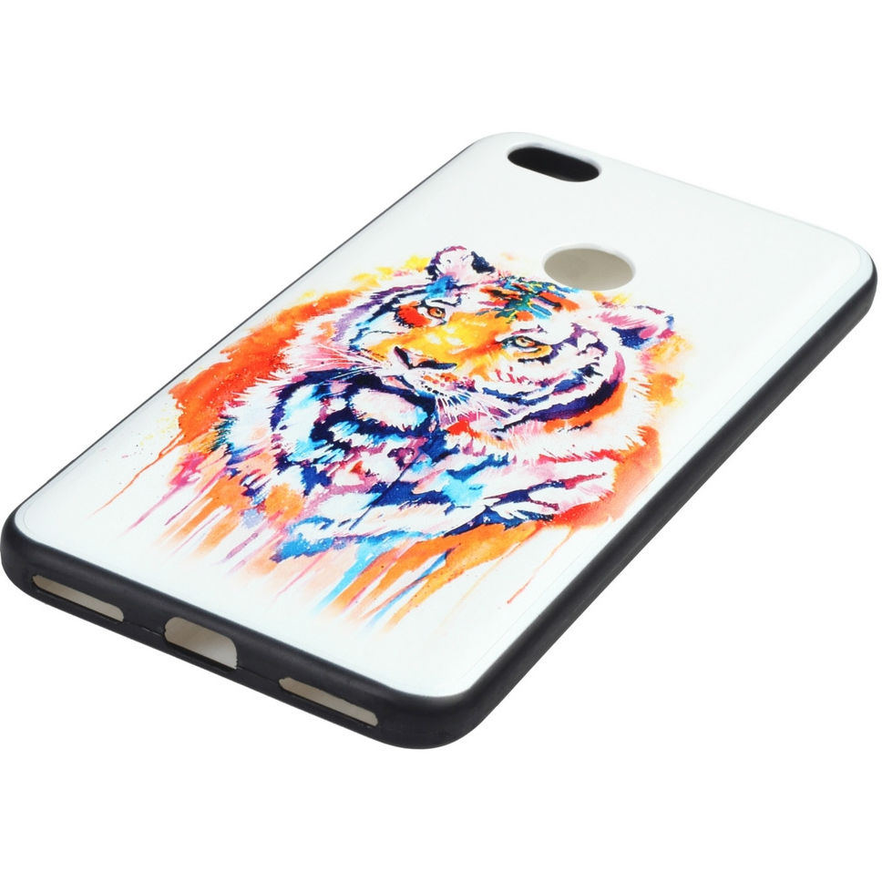 Чехол BECOVER Xiaomi Redmi Note 5A Color Tiger (702141) Цвет многоцветный