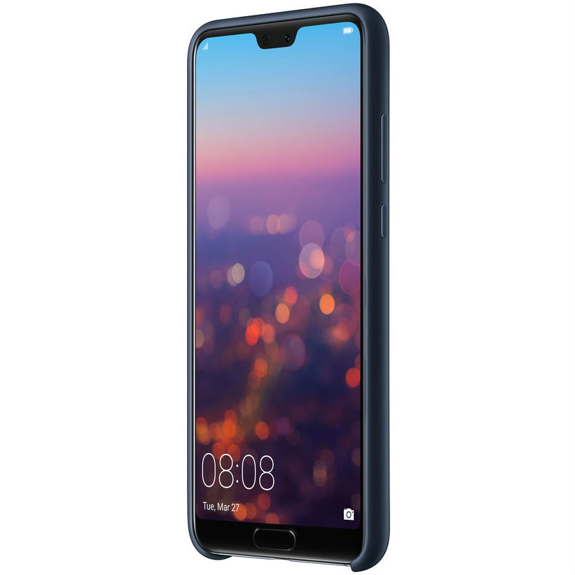 Чохол HUAWEI P20 Silicon Case Blue (51992363) Матеріал силікон