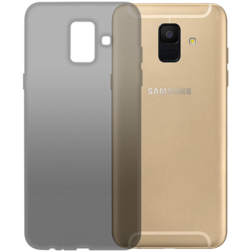 

Чехол GLOBALCASE (TPU) Extra Slim для Samsung Galaxy A6 2018 (темный) (1283126483110), (TPU) Extra Slim для Samsung A6 (2018) (темный)