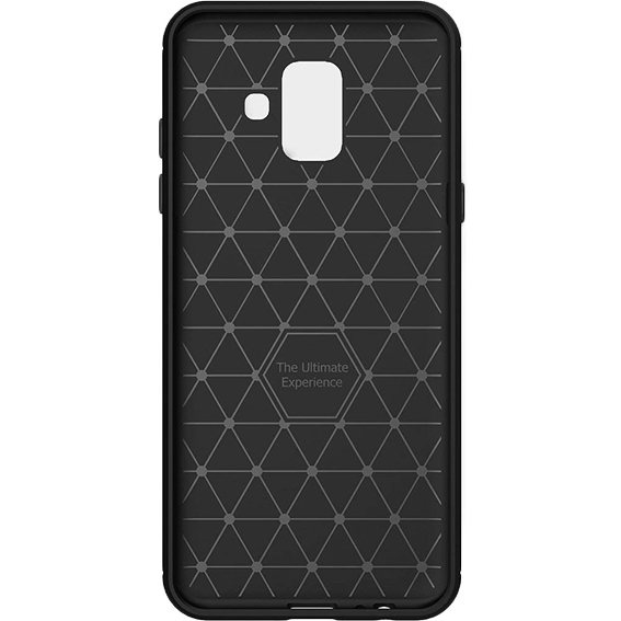 Чохол GLOBALCASE Leo для Samsung Galaxy A6 2018 Black (1283126485435) Тип чохол-накладка