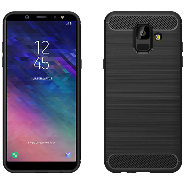 Чохол GLOBALCASE Leo для Samsung Galaxy A6 2018 Black (1283126485435) Колір чорний