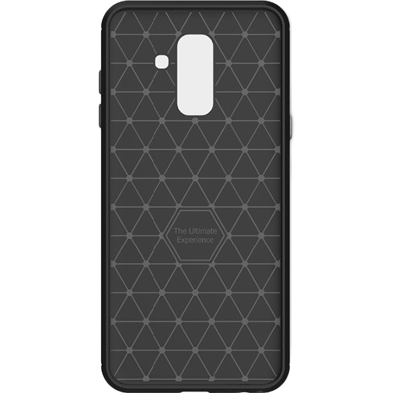 Чохол GLOBALCASE Leo для Samsung Galaxy A6+ 2018 Black (1283126485442) Тип чохол-накладка