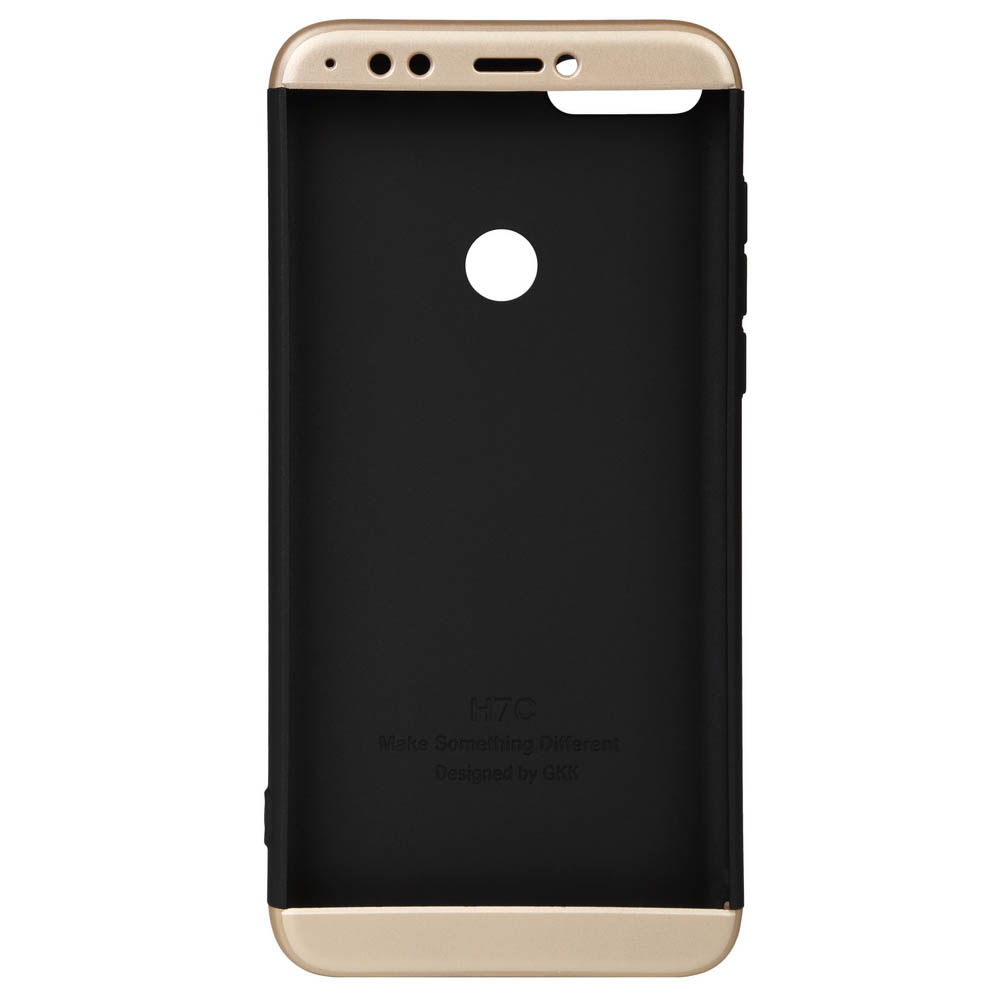 Чохол BECOVER для Huawei Y7 Prime 2018 Black-Gold (702250) Тип чохол-накладка