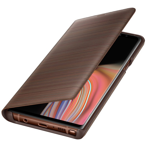 Чохол SAMSUNG LED View Cover для Samsung Galaxy Note 9 N960 Brown (EF-NN960PAEGRU) Особливості внутрішня кишеня