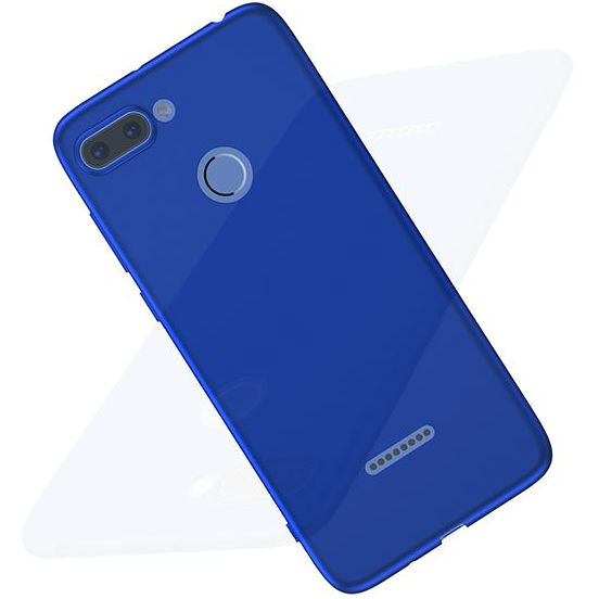 Чехол T-PHOX Shiny для Xiaomi Redmi 6 (Blue) Материал полиуретан