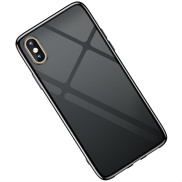 Чохол T-PHOX Crystal для iPhone Xs (6970225138168) Black Матеріал силікон