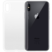 Чехол GLOBAL Extra Slim для Apple iPhone XS (светлый) (1283126487361)