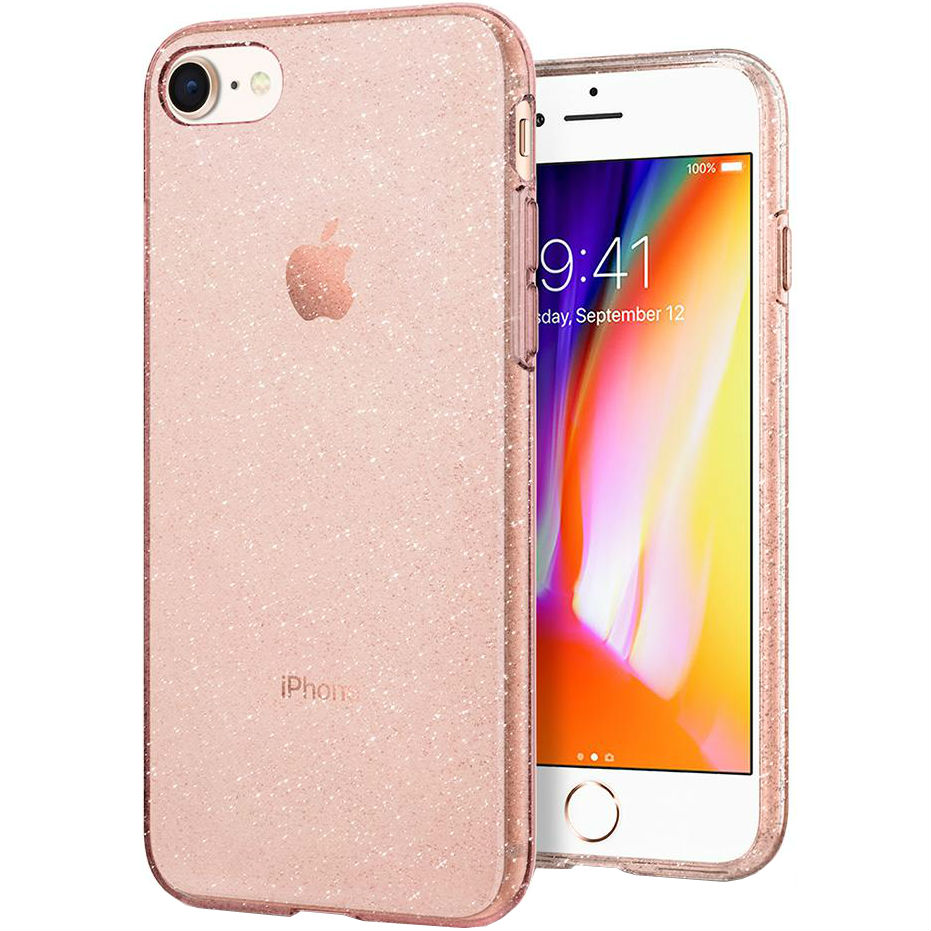 

Чехол SPIGEN Liquid Crystal Glitter для iPhone 8/7 (042CS21419) Glitter Rose Quartz, iPhone 8/7 Glitter Rose Quartz (042CS21419)