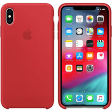 Чехол APPLE iPhone XS Max Silicone Case RED (MRWH2ZM/A)