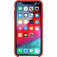 Чехол APPLE iPhone XS Max Silicone Case RED (MRWH2ZM/A)