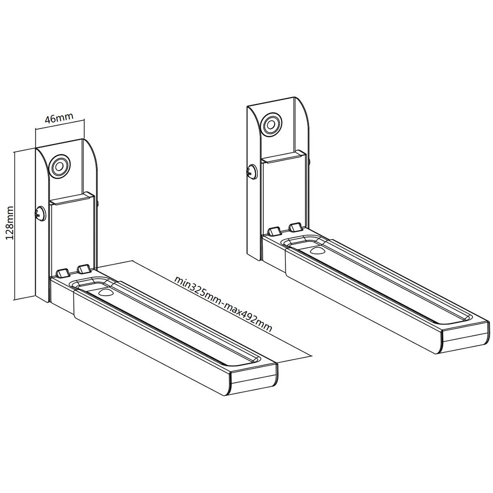 Фото 3 Крепление для СВЧ ITECH MB-5 W