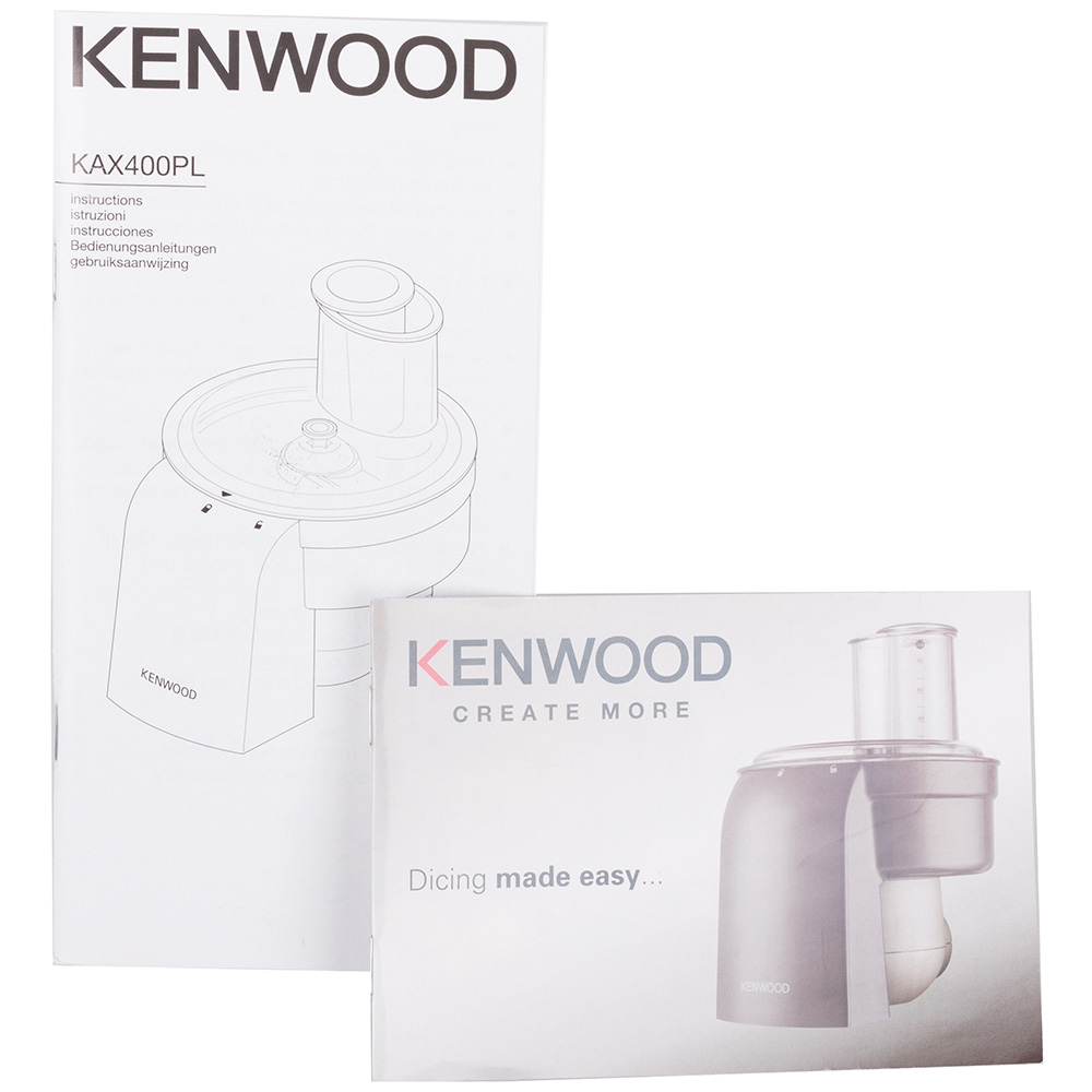 Изображение Насадка для нарезки кубиками KENWOOD KAX400PL