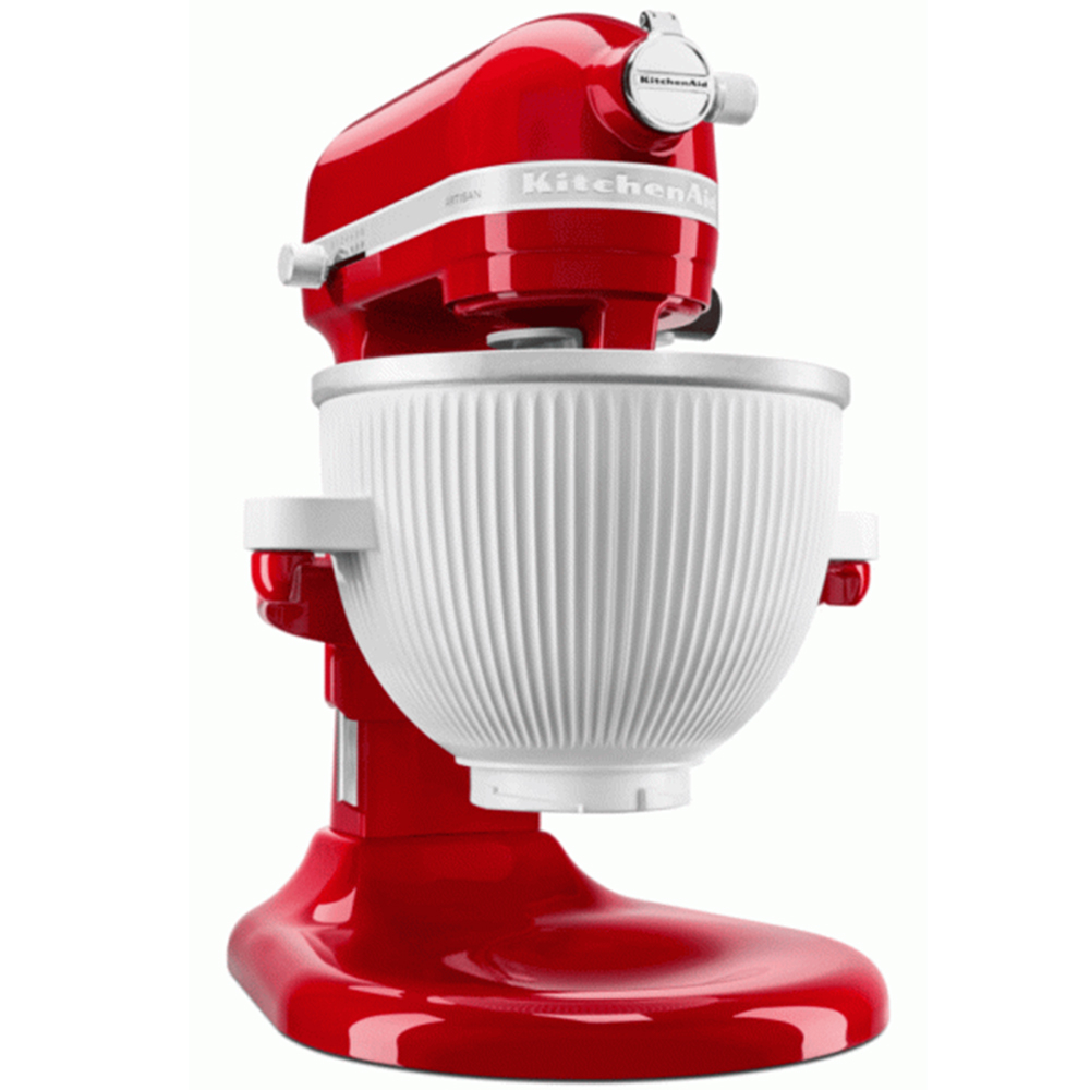Чаша-мороженица KitchenAid для миксеров с чашей 4.8 6.9 л (5KSMICM ) Совместимость KitchenAid: 5KSM125, 5KSM150, 5KSM175, 5KSM7580