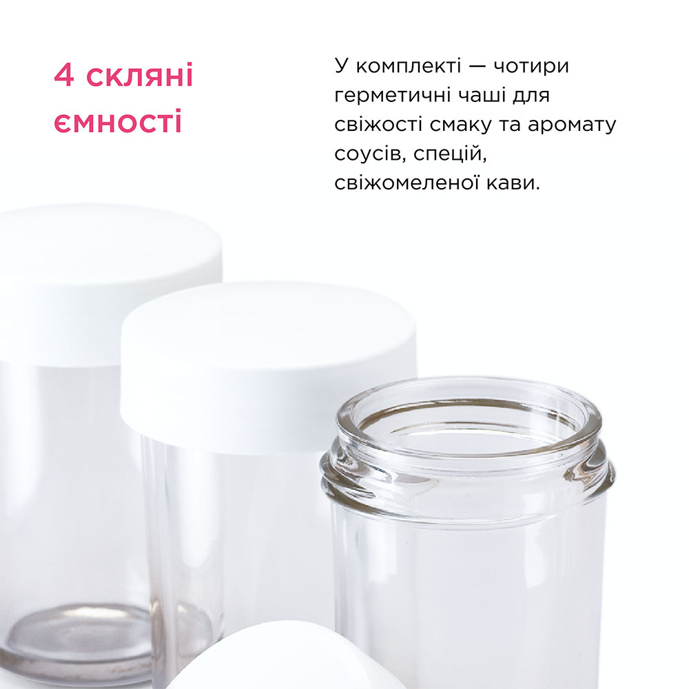 Насадка млинок KENWOOD AT 320 A Матеріал скло, сталь