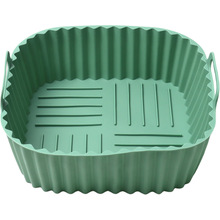 Форма RINGEL Herbal для аерогриля/духовки Airfryer 22x22x8.5см Green (RG-10221)