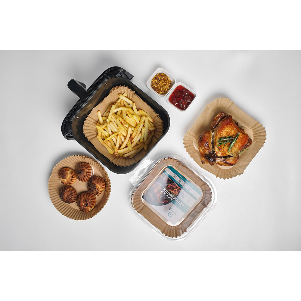 Форма для выпечки AVA TECH 50 шт Материал Просиликоненный пергамент, безопасный для контакта с едой. 