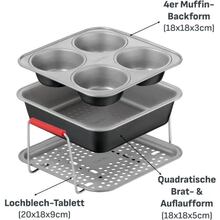 Набор форм для выпечки TEFAL Dail'Easy для мультипечи 3 пр (J701S344)