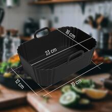 Форма для выпечки NOVEEN SI407 19 x 12 см Black (RL079917)