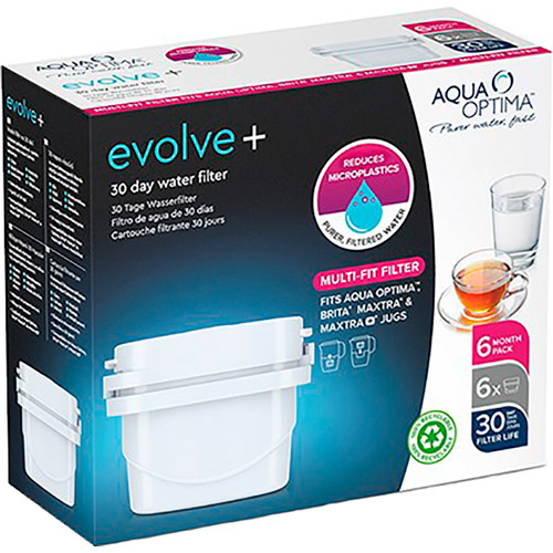 

Комплект фильтров для воды AQUA OPTIMA Evolve+(6 шт.), Комплект фильтров для воды Evolve+ 6 pack