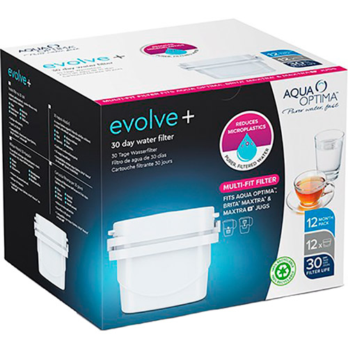 

Комплект фильтров для воды AQUA OPTIMA Evolve+(12 шт.), Комплект фильтров для воды Evolve+ 12 pack