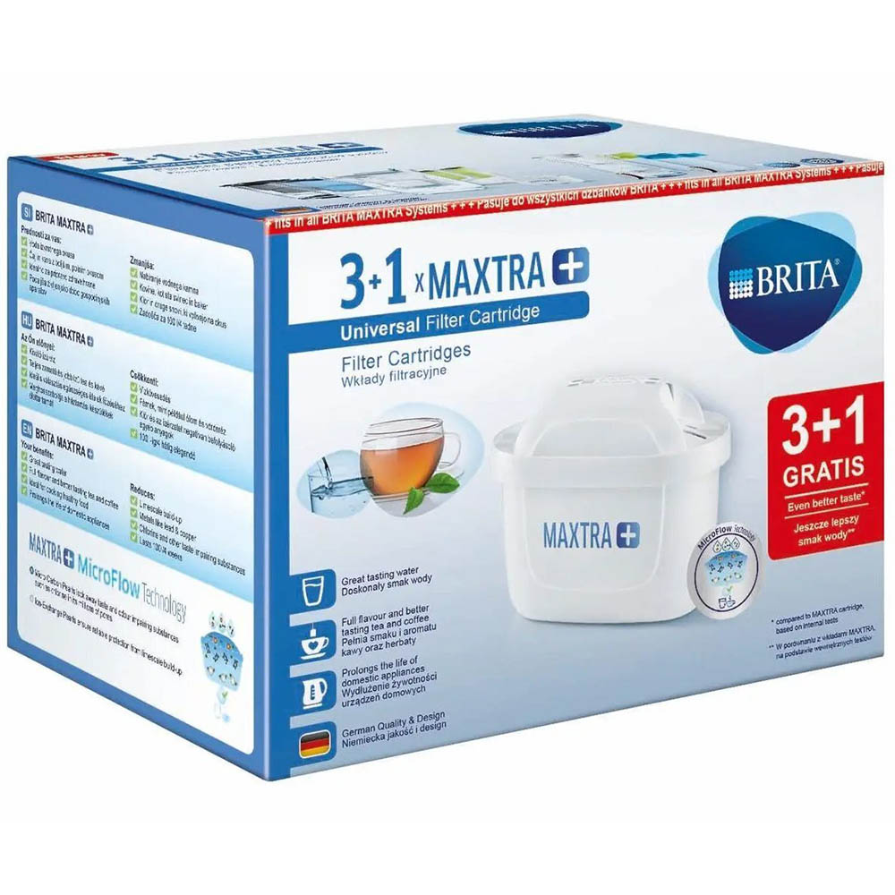 Комплект картриджів BRITA MAXTRA plus 4 шт (1042547)