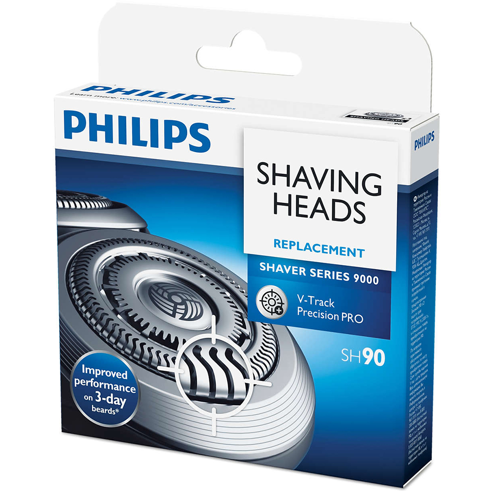 Фото 3 Бритвенные головки PHILIPS V-Track Precision Blades PRO SH90/60