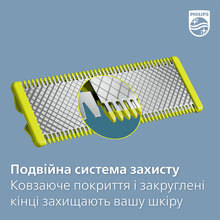 Змінні леза PHILIPS QP420/50 OneBlade 2 шт