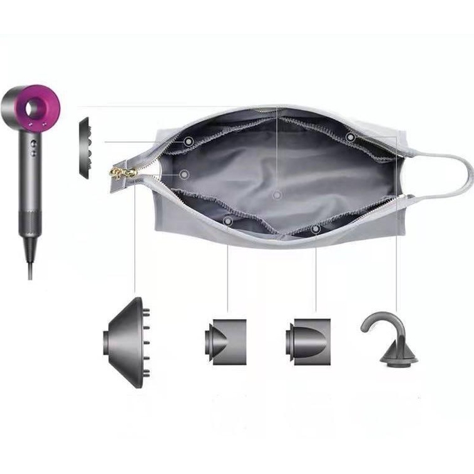 Фото Сумка для зберігання фена або стайлера DYSON DY102 Silver