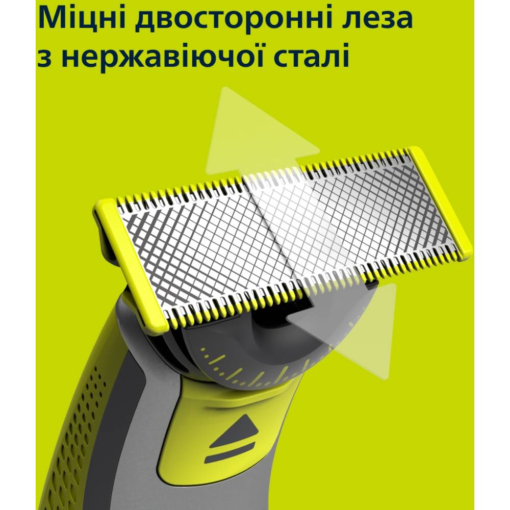 Фото 3 Сменное лезвие Philips OneBlade 2 шт QP624/50