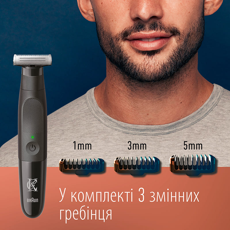 Фото 3 Змінне лезо GILLETTE King C. Style Master (7702018602148)