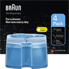 Картридж с жидкостью для очистки бритвенных систем Braun Clean Charge Lemon Fresh 4шт (80739853)