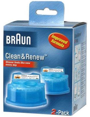 Аксессуар для бритв BRAUN Clean&Renew 2шт.