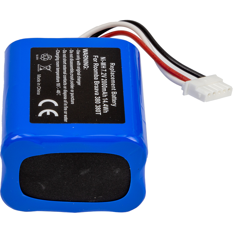 Акумулятор POWERPLANT для iRobot Braava 380 7.2V 2000mAh (TB921577) Сумісність по бренду iRobot