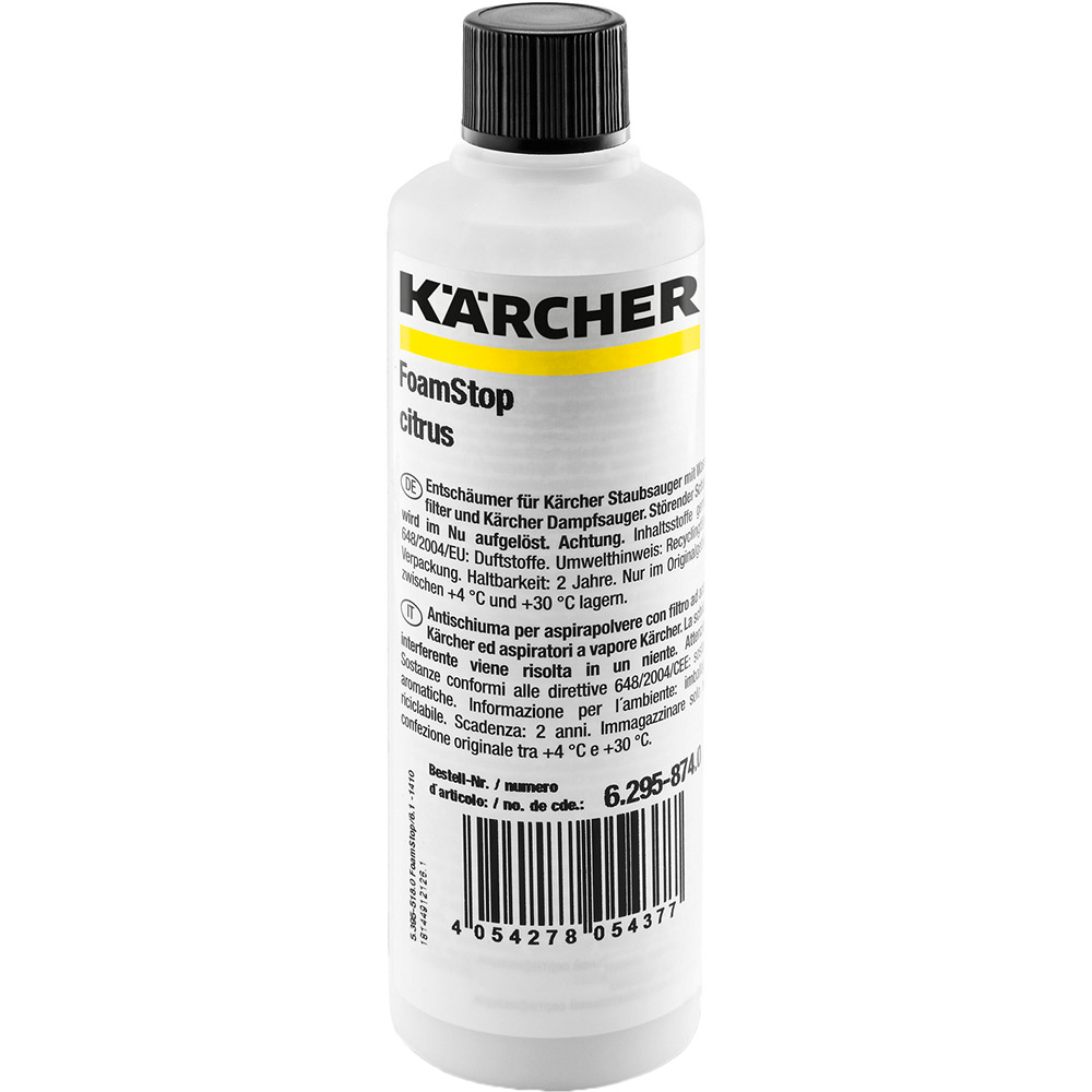 Пеногаситель KARCHER RM FoamStop Citrus 125мл (6.295-874.0)