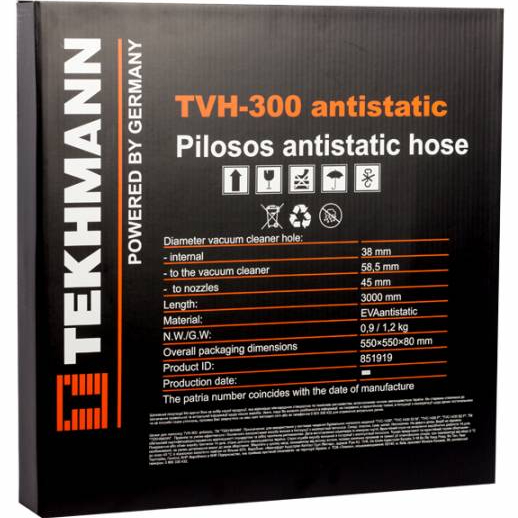 Шланг для пилососу TEKHMANN TVH-300 ANTISTATIC (851919) Сумісність по бренду TEKHMANN