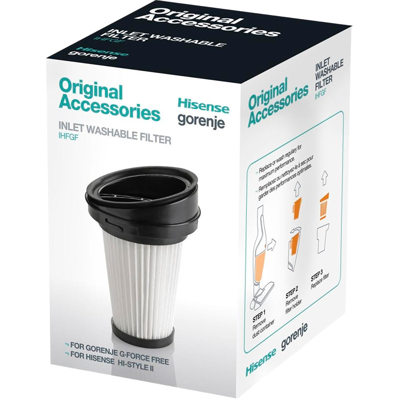 Фильтр GORENJE Filter HEPA 735551 (IHFGF) Совместимость по бренду Gorenje