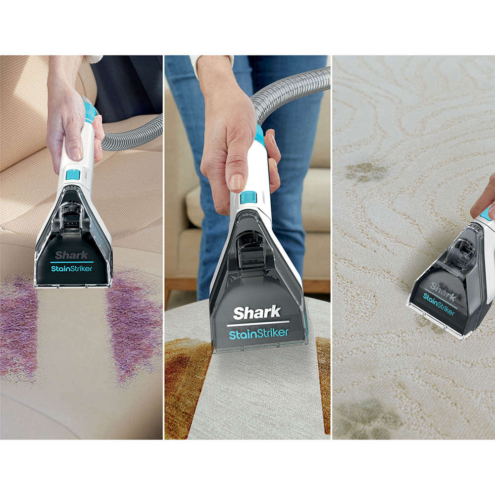 Моющее средство SHARK для Shark StainStriker PX200EUT/PX250EUT 946 + 473 мл (XSKBSBND200EUT) Особенности бутылка 946 мл - StainStriker Oxy Multiplier Formula; бутылка 473 мл - CarpetXpert Deep Clean Pro Formula