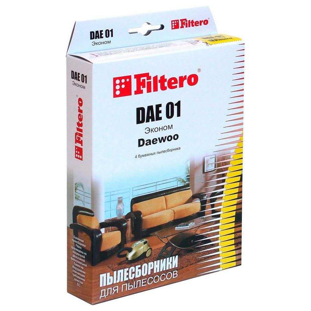 

Пылесборник FILTERO DAE 01(4), DAE 01(4) Эконом