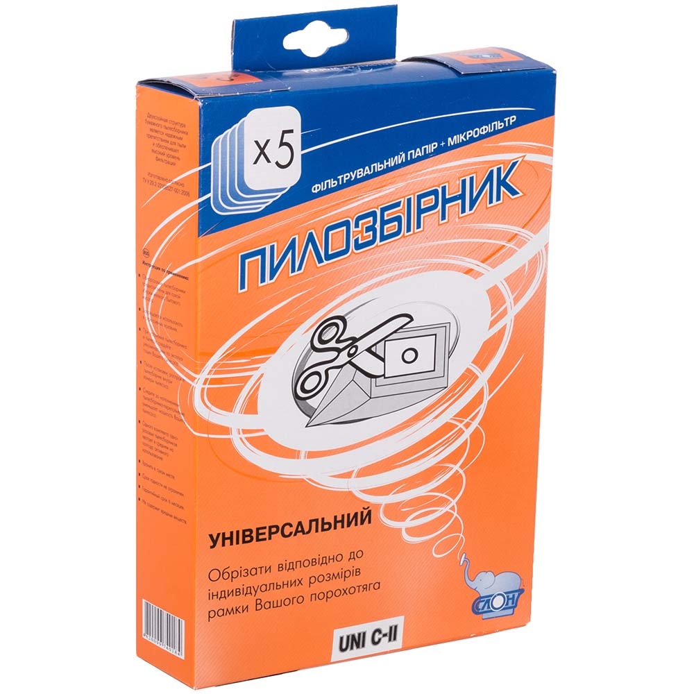 Пилозбірник СЛОН Фільтр о/ р UNI універсальний Сумісність по бренду універсальна