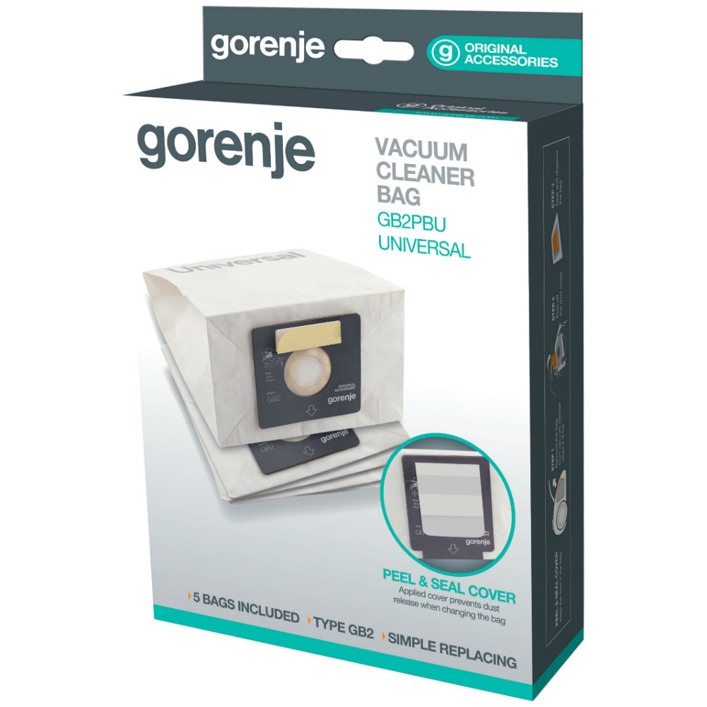 Пилозбірник GORENJE GB2PBU 5 шт. (570731) Сумісність по моделі універсальні