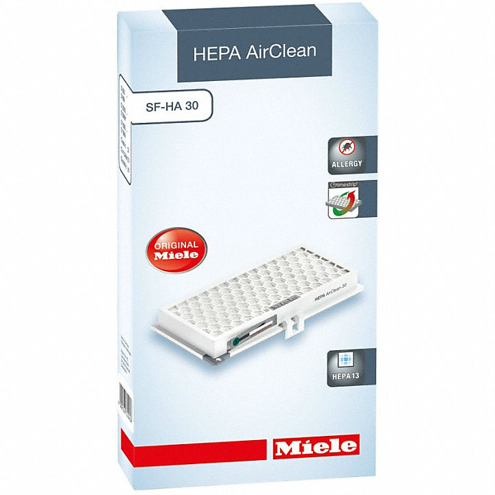 

HEPA фильтр MIELE SF-HA 30 Active Hepa (41996565D), SF-HA 30 Фільтр Active Hepa