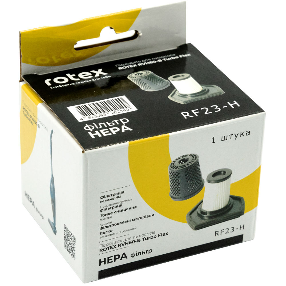 HEPA-фильтр ROTEX RF23-H Совместимость по бренду Rotex