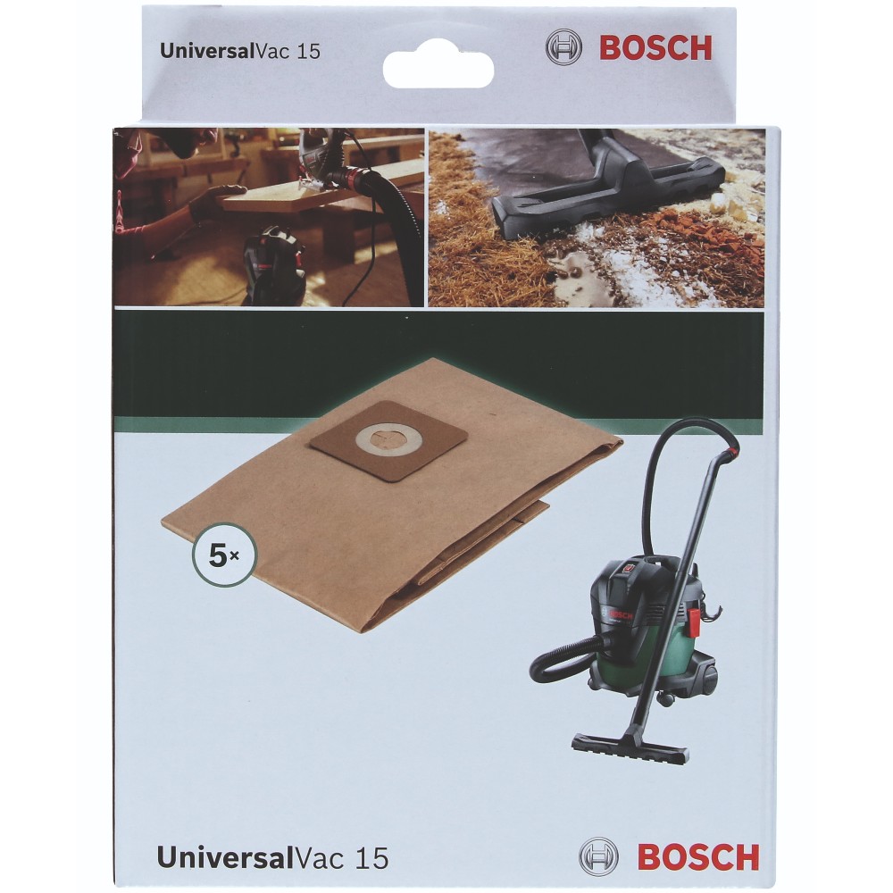 Мешок для пылесосов BOSCH VAC 15 бумажный 5 шт (2.609.256.F32) Совместимость по бренду Bosch Siemens