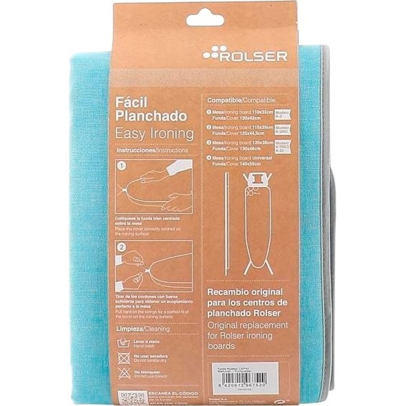 Чехол ROLSER Muleton Turquesa 130 x 48 см (FUR003-2088) Материал хлопок