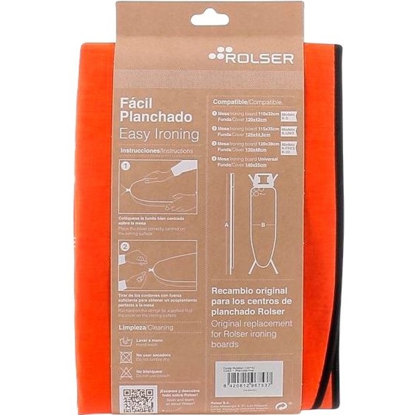 Чехол ROLSER Muleton Mandarina 140 x 55 см (FUR004-2089) Материал хлопок