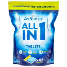 Таблетки для посудомоечной машины ASTONISH ALL in 1 (42 шт)