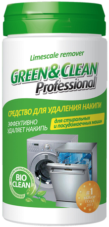 Средства по уходу за встр.техникой GREEN&CLEAN GC01604 для удаления накипи д/стир.и посуд/машин