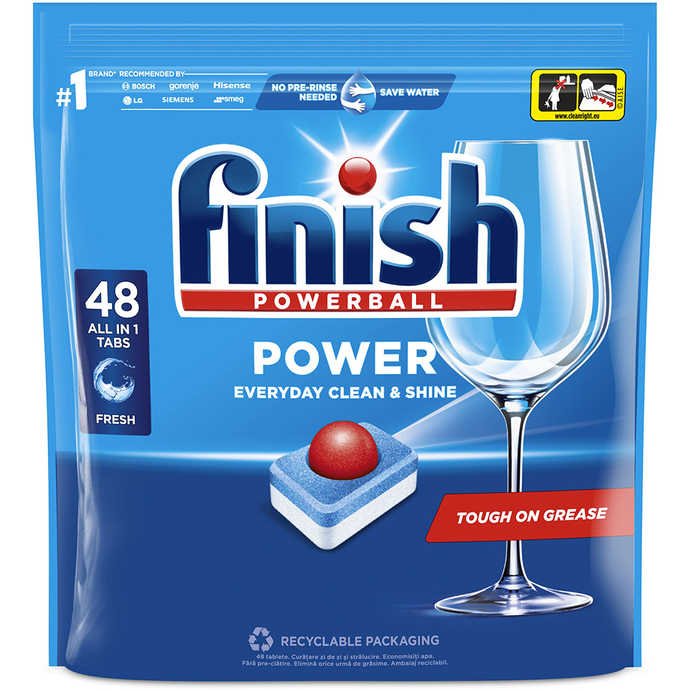 Таблетки для посудомийної машини FINISH All in 1 48 шт (5997321736259) Таблетки для посудомийної машини FINISH All in 1 48 шт (5997321736259)