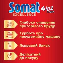 Таблетки для миття посуду Somat Exellence 130 таблеток (9000101528978)